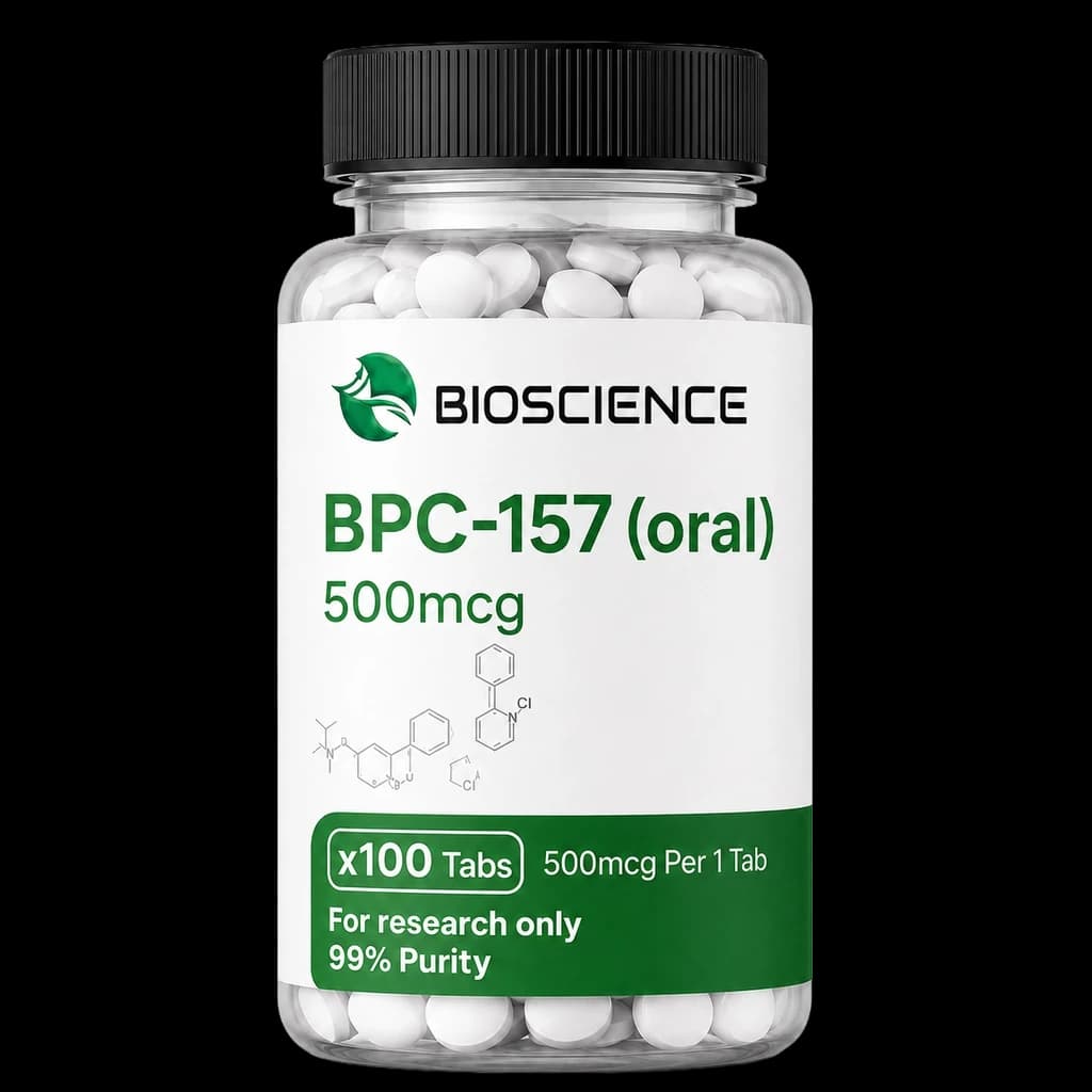 BPC-157 (Oral) research vial